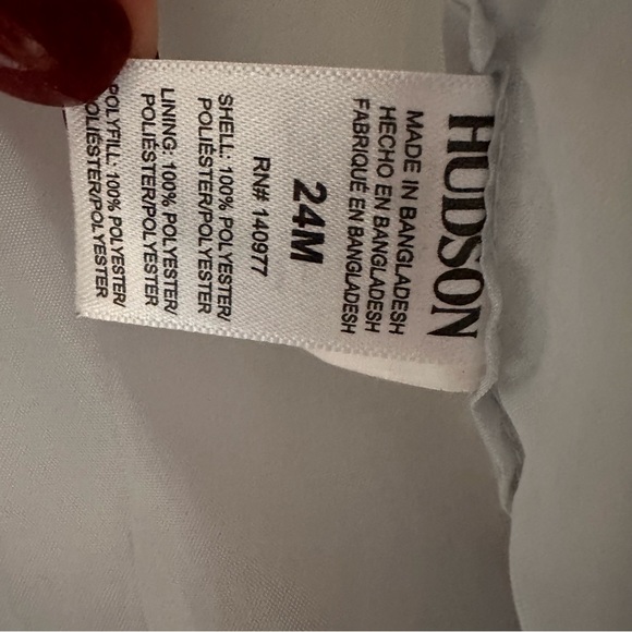 Hudson Baby Gray Vest And A Long Sleeve White T-shirt Set. Size 24 M. - Picture 10 of 16